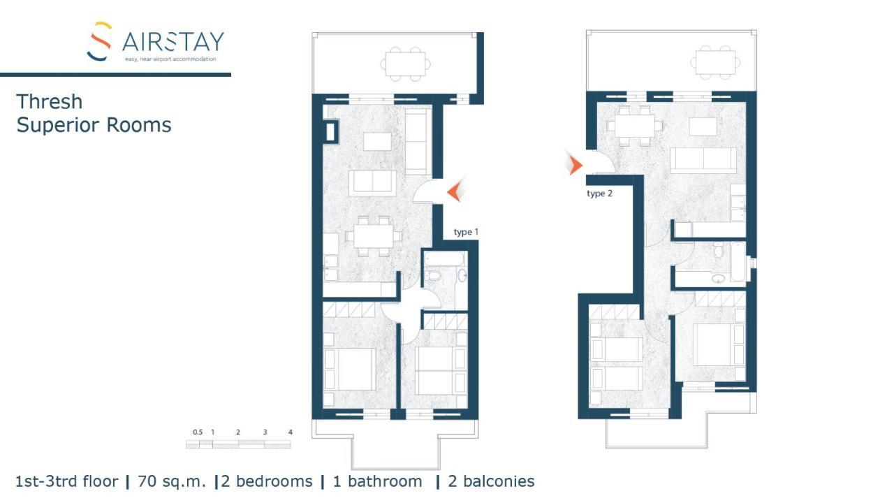 Thresh Apartments Airport By Airstay Spáta Eksteriør bilde
